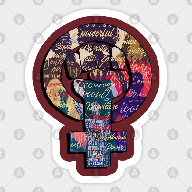 Womens History Month Sticker by tamdevo1